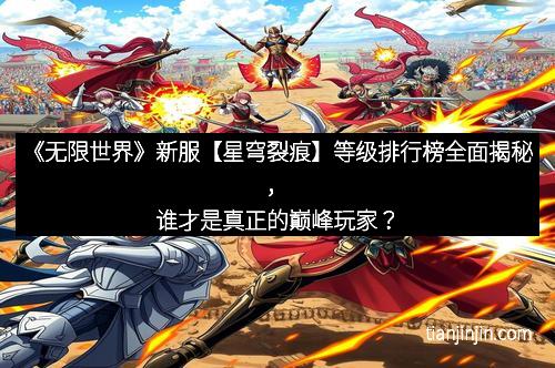 《无限世界》新服【星穹裂痕】等级排行榜全面揭秘，谁才是真正的巅峰玩家？